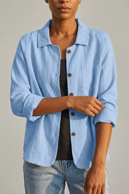 Classic Work Top Women – Smart Casual Everyday Blouse — variant_front