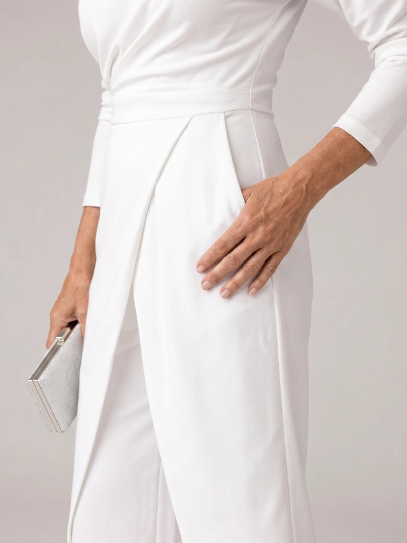 Emily | One Shoulder Wide Leg Jumpsuit
