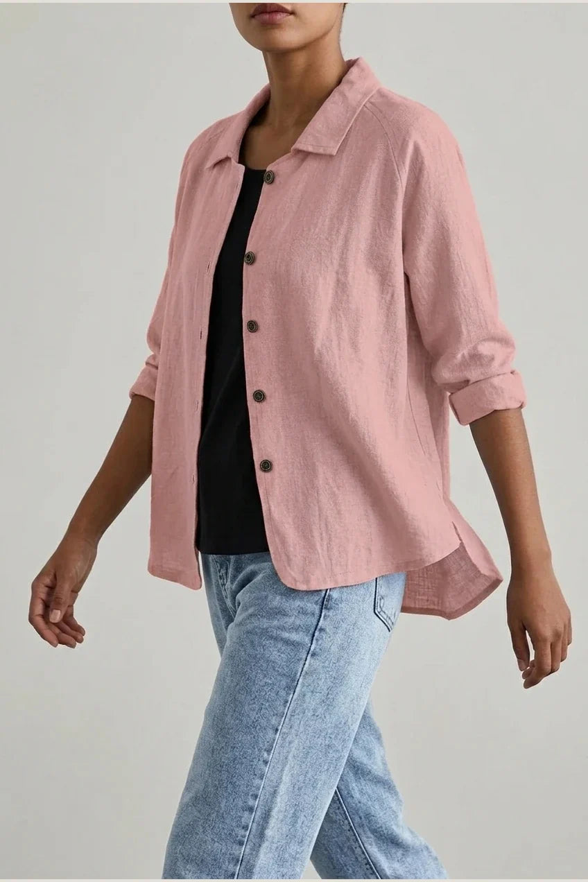Classic Work Top Women – Smart Casual Everyday Blouse — variant_front