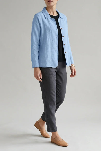 Classic Work Top Women – Smart Casual Everyday Blouse — variant_front