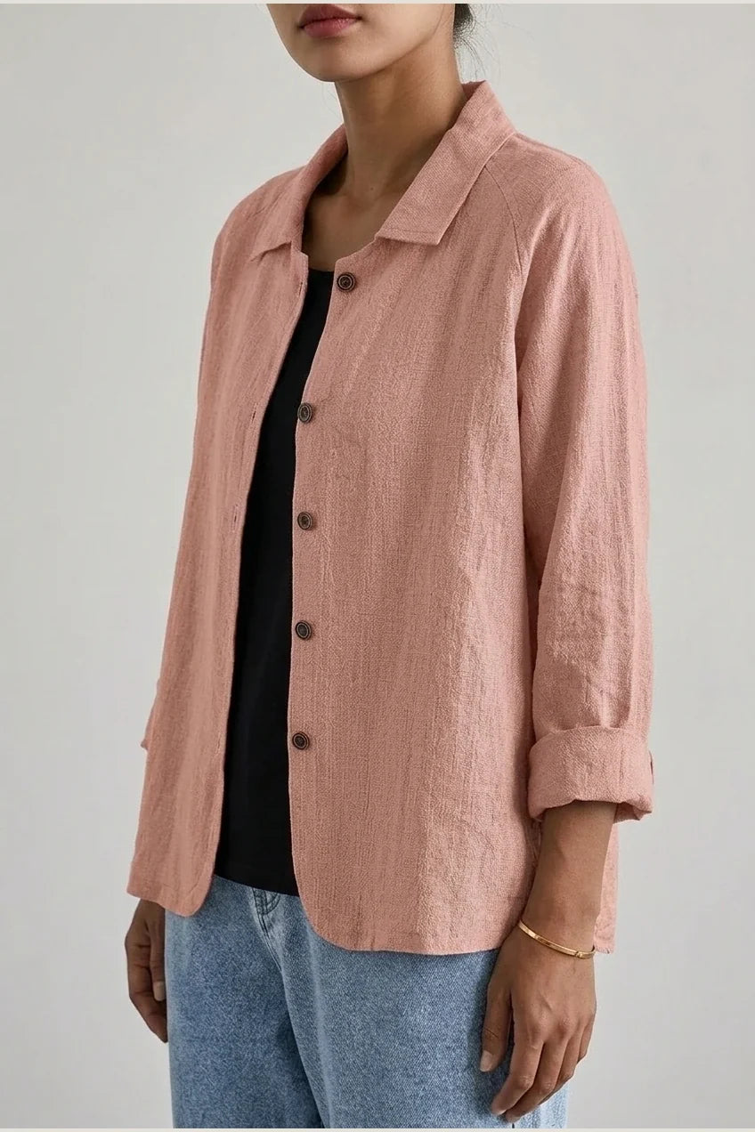 Classic Work Top Women – Smart Casual Everyday Blouse — variant_front