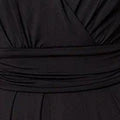 1/2 Sleeve Wrap Waist Wide Leg Jumpsuit
