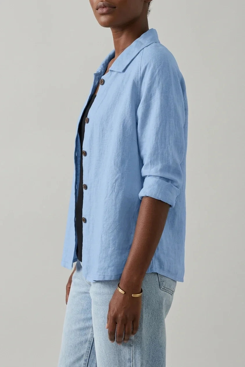 Classic Work Top Women – Smart Casual Everyday Blouse — variant_front