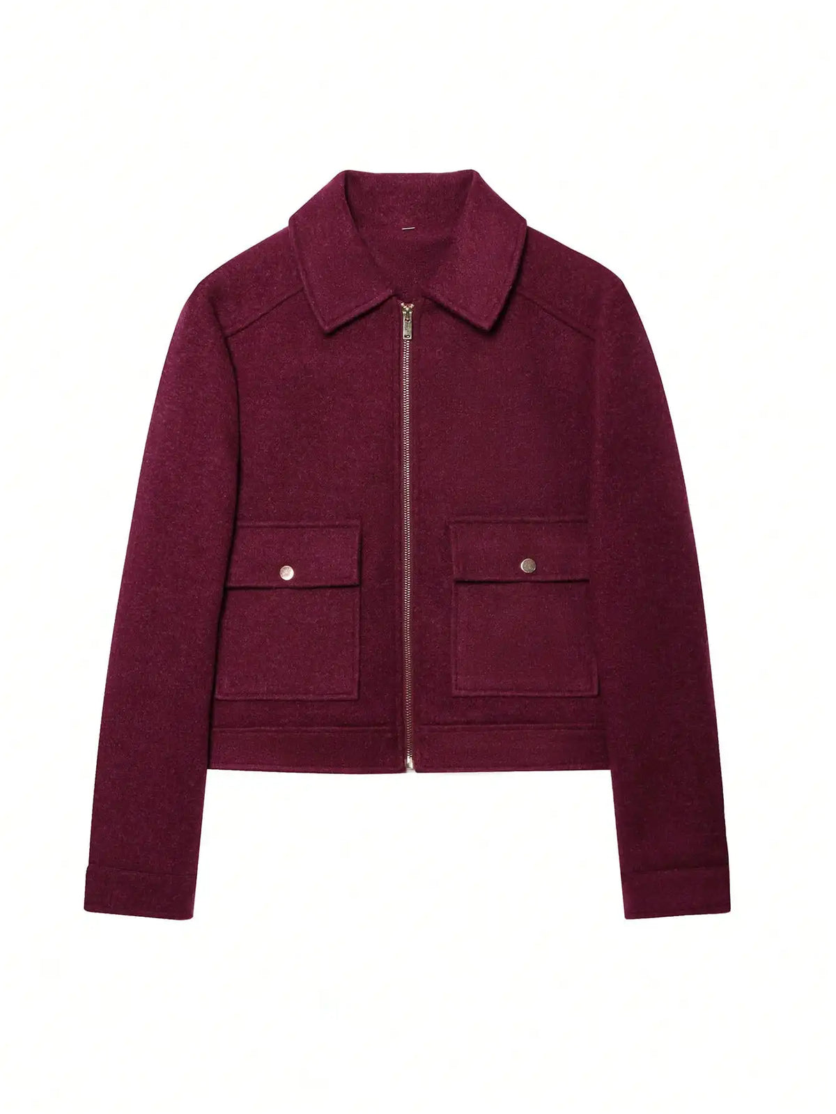 Women's Vintage Stand Collar Wool Coat – Rowena
