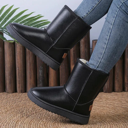 Women's Waterproof Platform Snow Boots – Nordelane