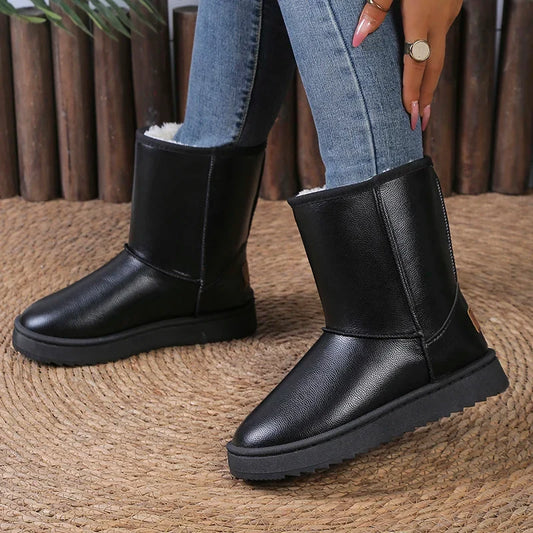 Women's Waterproof Platform Snow Boots – Nordelane