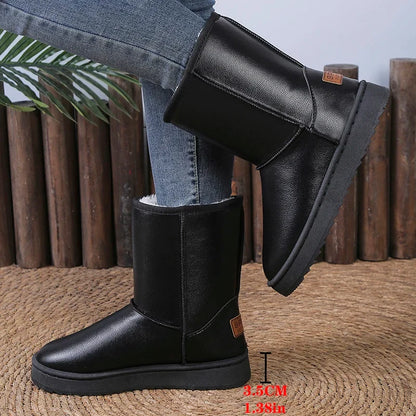 Women's Waterproof Platform Snow Boots – Nordelane
