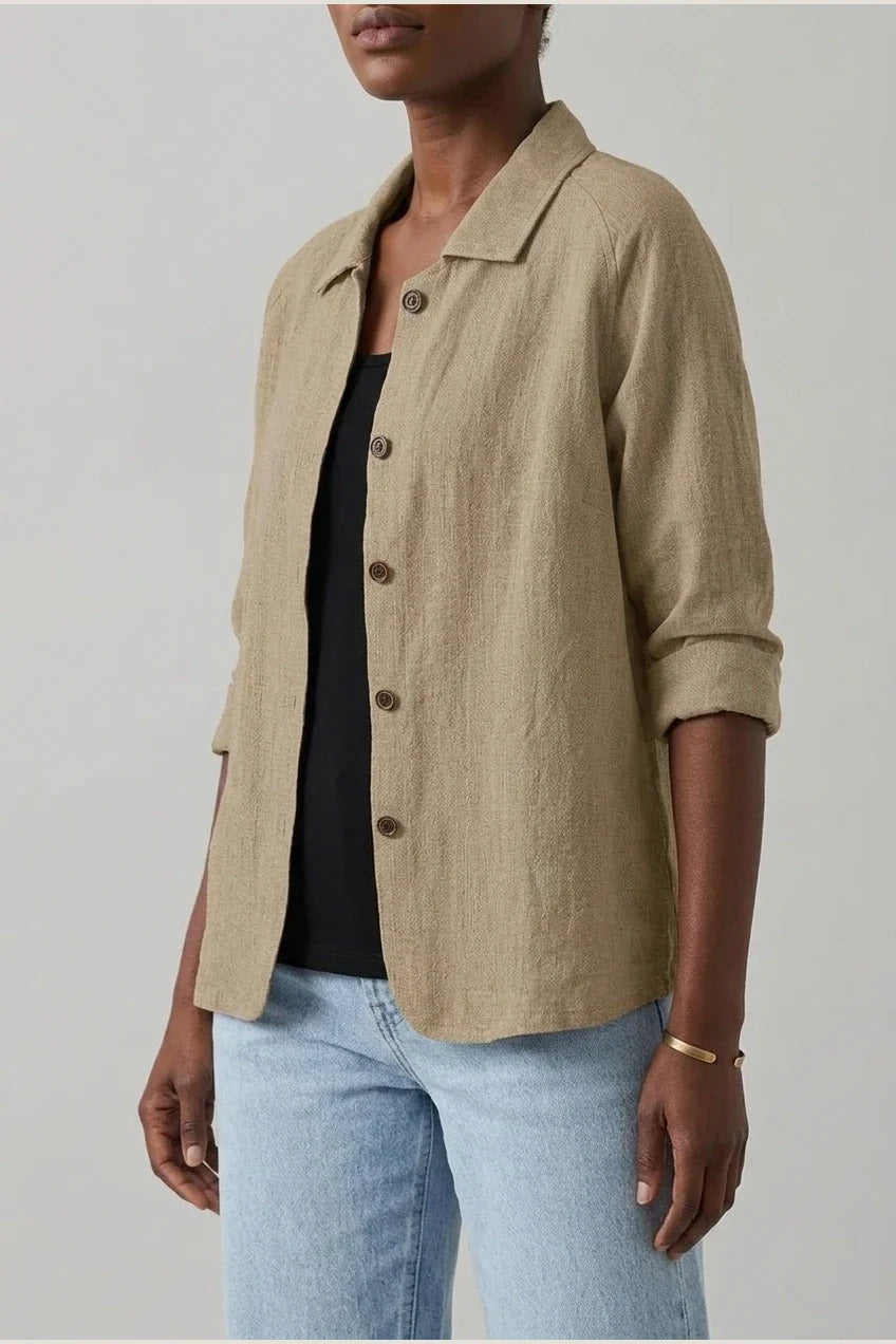 Classic Work Top Women – Smart Casual Everyday Blouse — variant_front