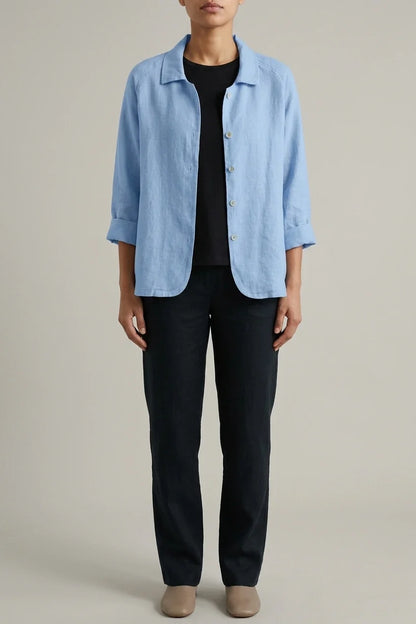 Classic Work Top Women – Smart Casual Everyday Blouse — variant_front