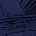 1/2 Sleeve Wrap Waist Wide Leg Jumpsuit