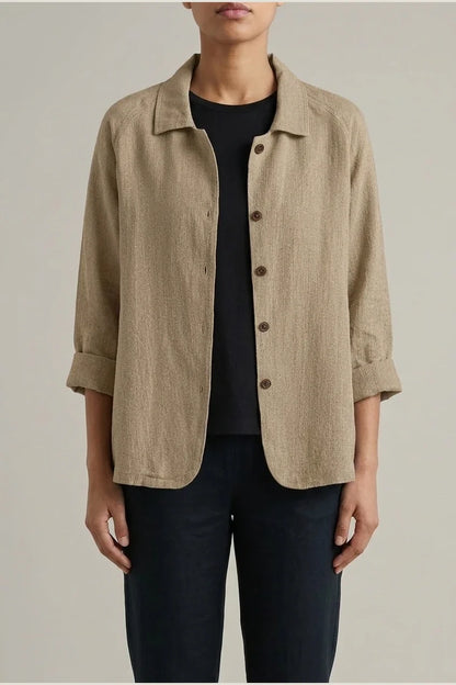 Classic Work Top Women – Smart Casual Everyday Blouse — variant_front