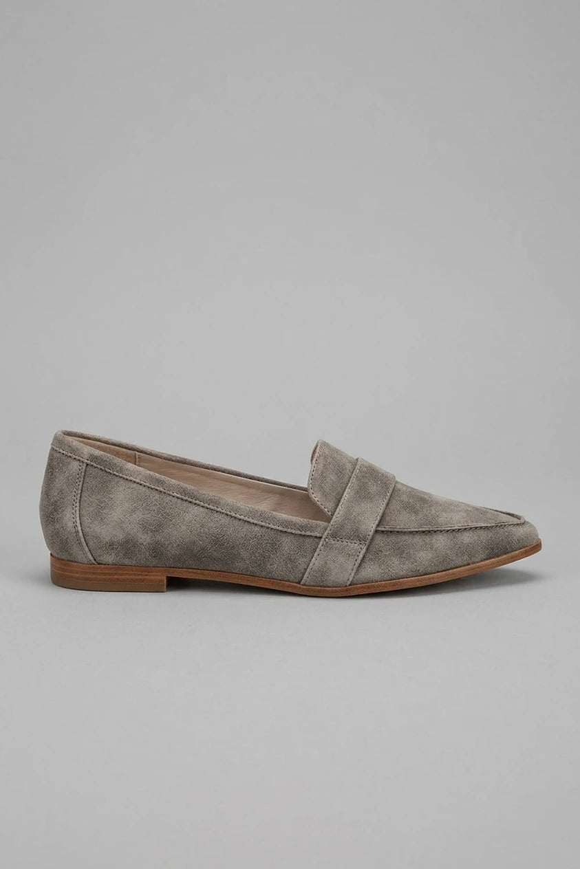 Women's Pointed Loafers with Slip-On Design — variant_front