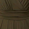 1/2 Sleeve Wrap Waist Wide Leg Jumpsuit